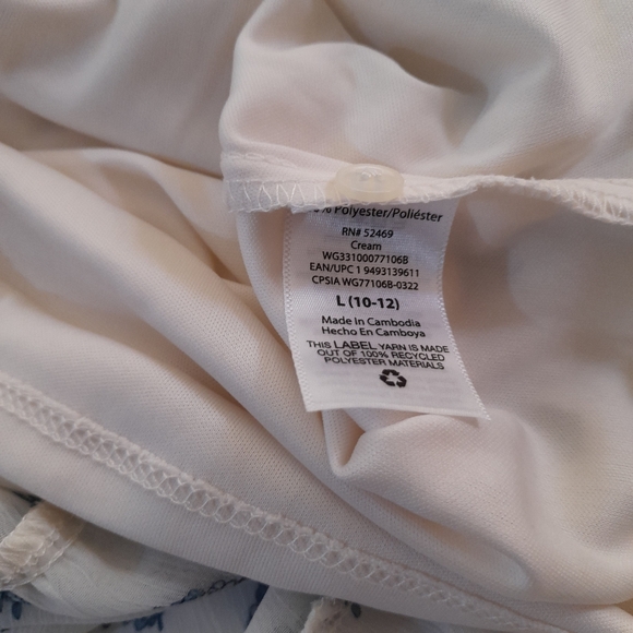 ● Wonder Nation | Girl Short Sleeve Chiffon Peasant Drees - Picture 14 of 14